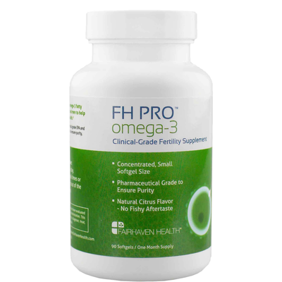 FH PRO Omega 3 - Male and Female Fertility Supplement product image