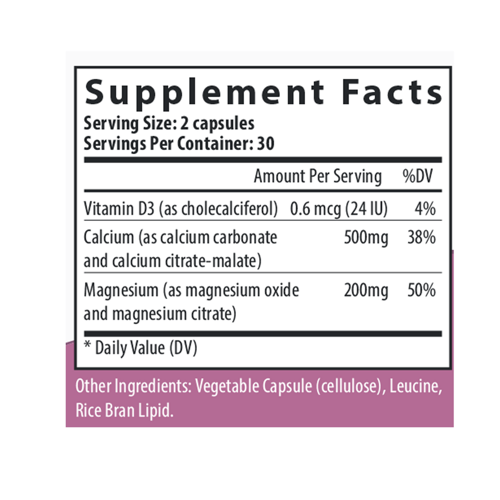 Product image for Calcium + Magnesium.
