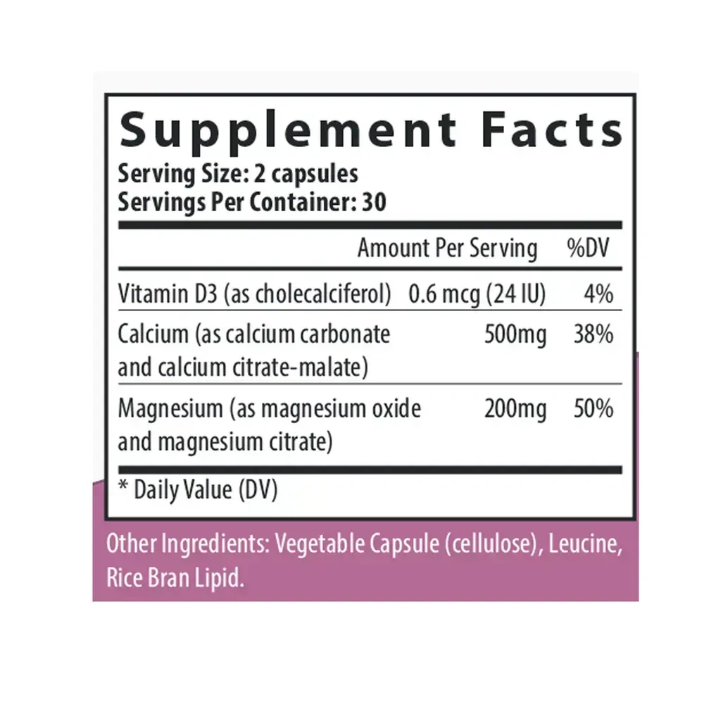 Product image for Calcium + Magnesium.