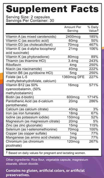 Product image for Milkies Nursing Postnatal - Lactation Supplement &amp; Postnatal Vitamin.