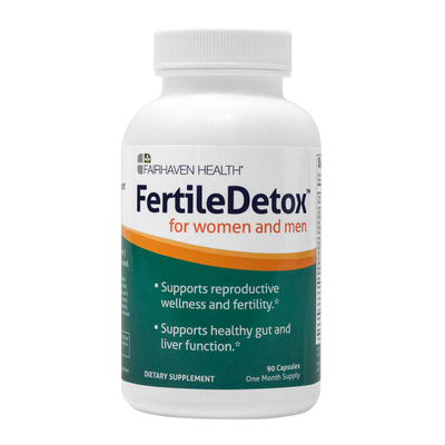 FertileDetox - Male and Female Fertility Supplement 90 capsules