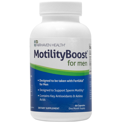 MotilityBoost for Men - Male Fertility Supplement product image