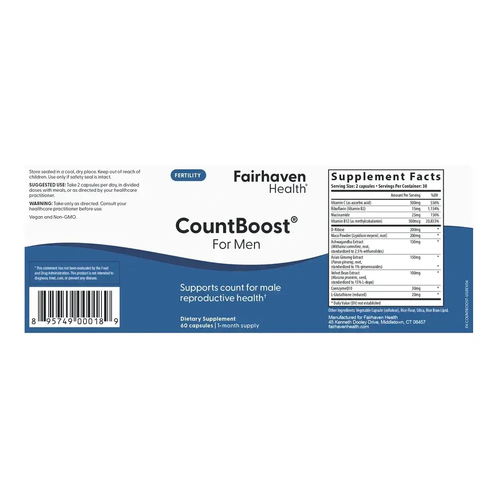 Product image for CountBoost® For Men.