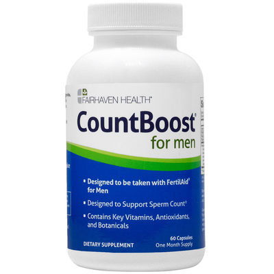 CountBoost for Men - Male Fertility Supplement product image