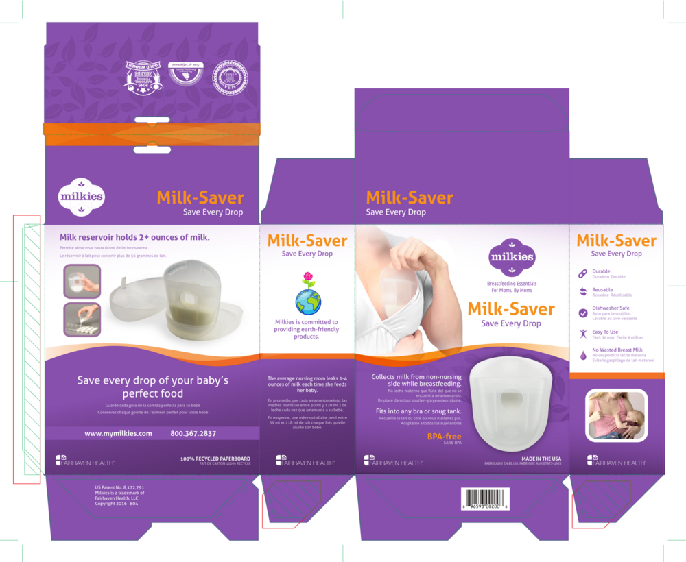 Product image for Milkies Milk-Saver - Milk Catcher for Breast Milk.