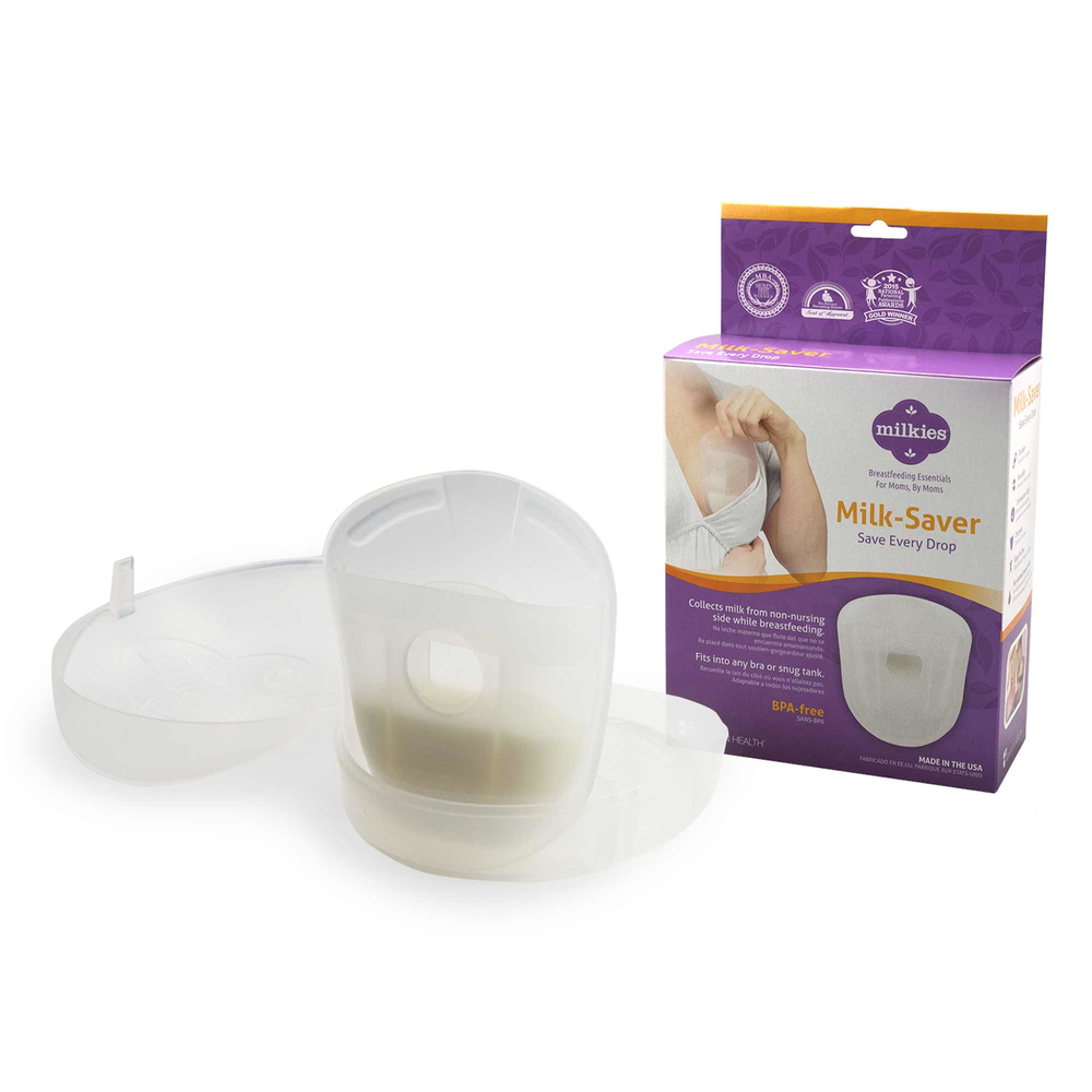 Product image for Milkies Milk-Saver - Milk Catcher for Breast Milk.