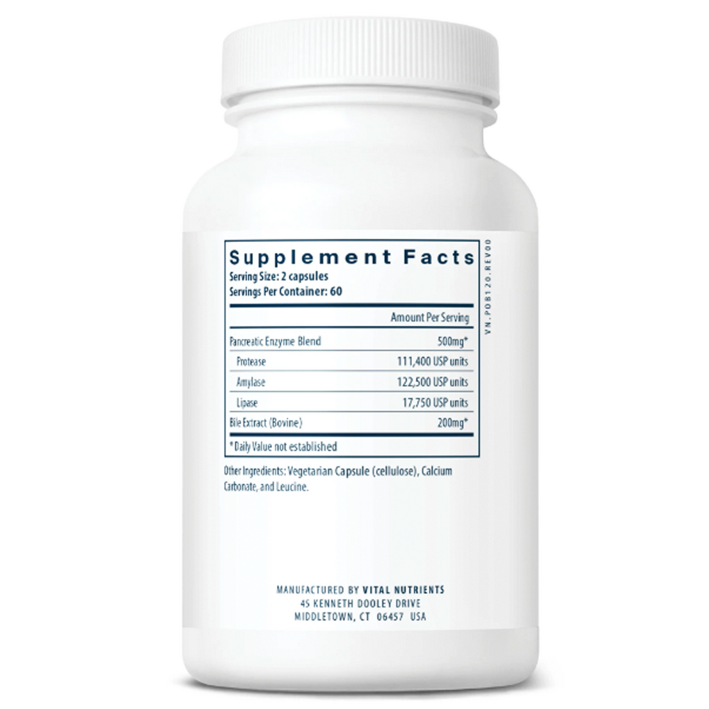 Product image for Pancreatin &amp; Ox Bile Extract.