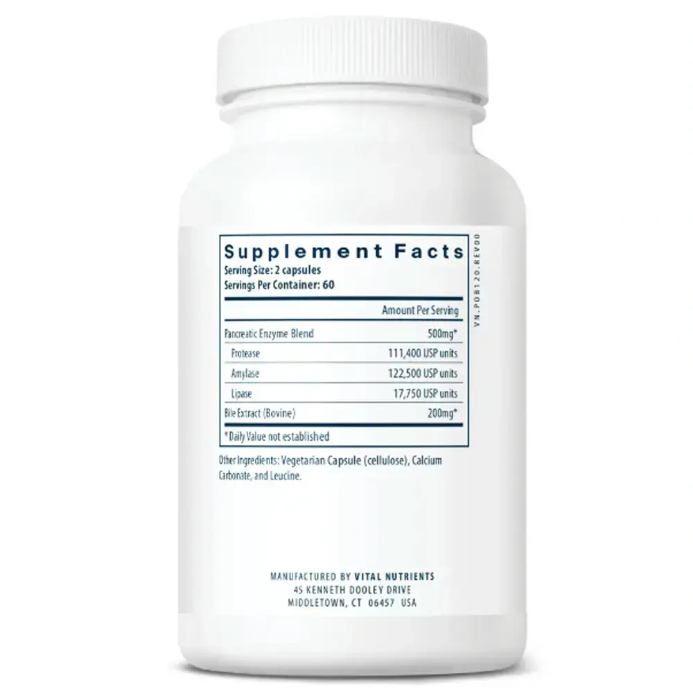 Product image for Pancreatin &amp; Ox Bile Extract.