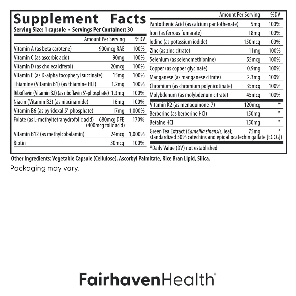 Product image for Menopause Multivitamin Essentials.