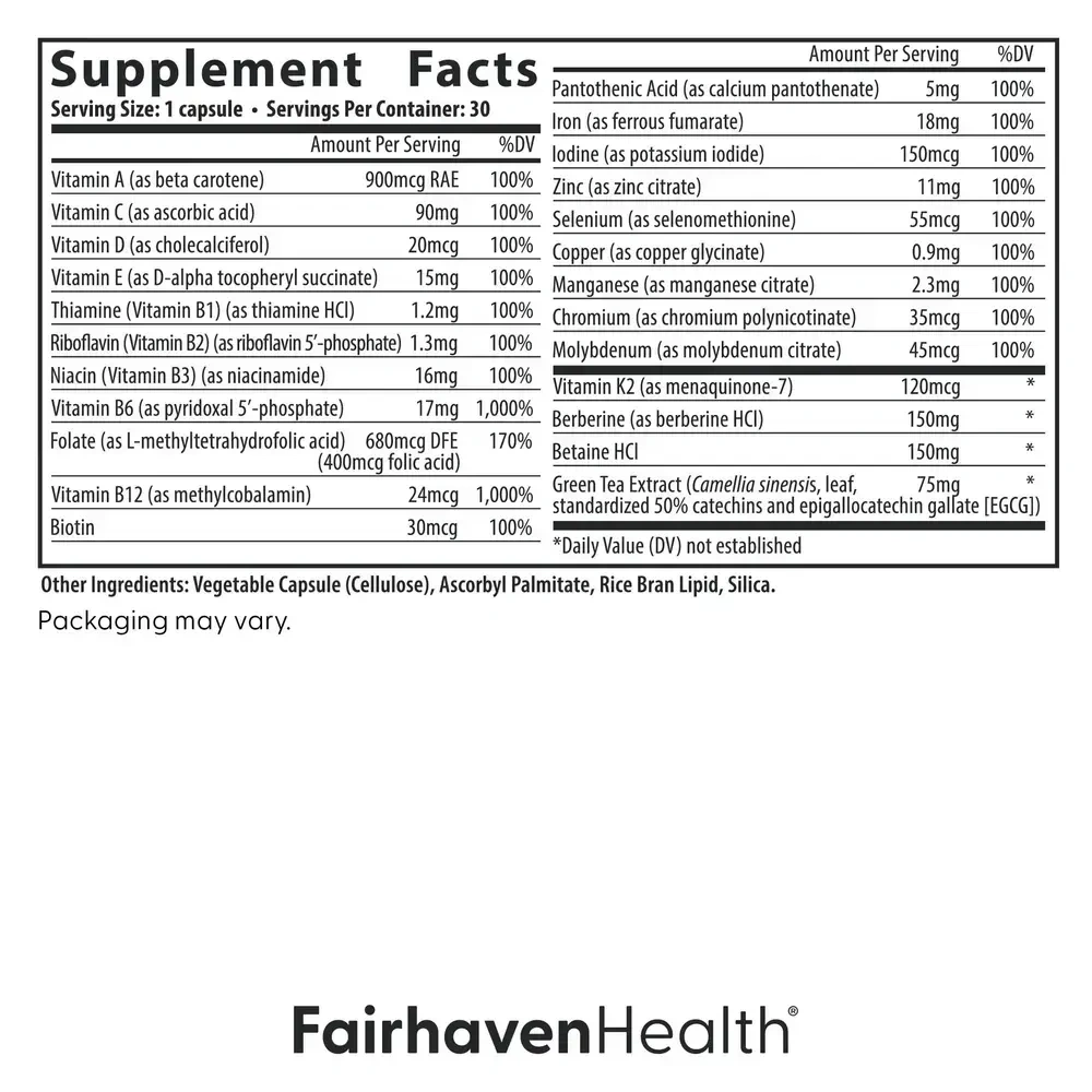 Product image for Menopause Multivitamin Essentials.