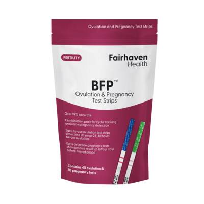 BFP Ovulation and Pregnancy Test Strips Combo Pack 50 Count