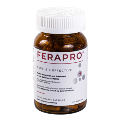 FERAPRO® 75 | Medium-Dose Iron Supplement 100 capsules