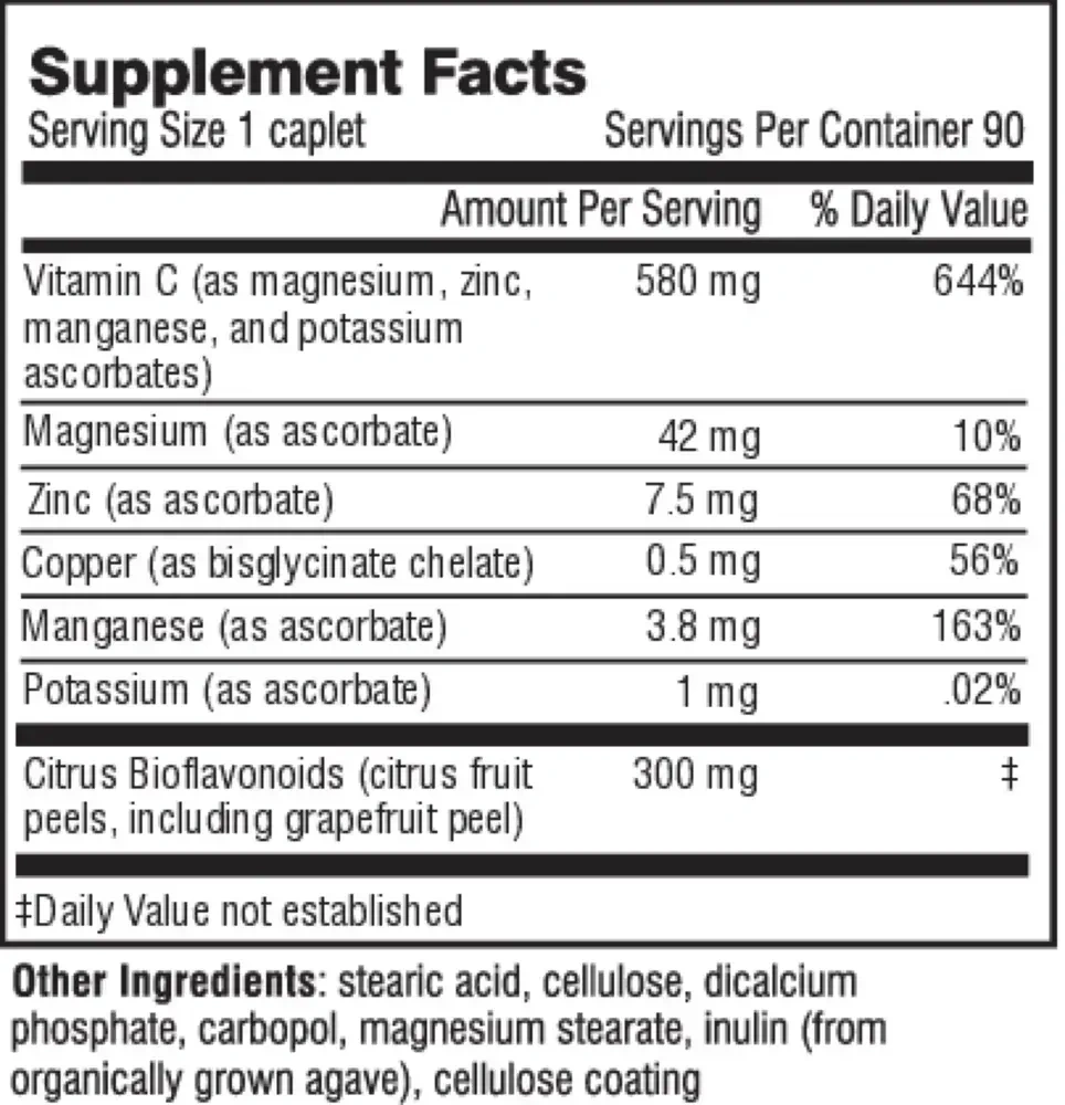 Product image for Adrenal C Formula.
