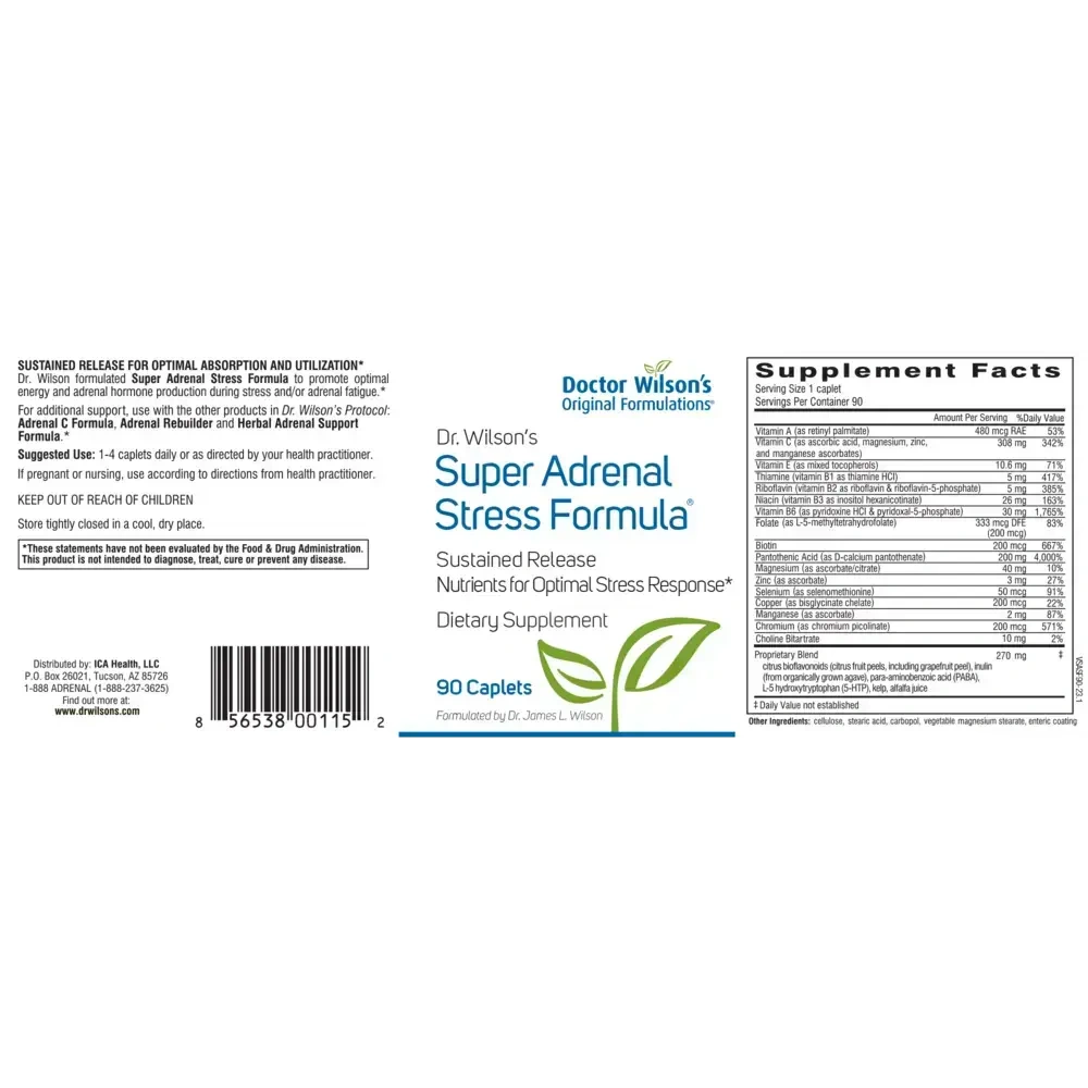 Product image for Super Adrenal Stress Formula.