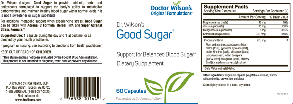 Product image for Good Sugar.