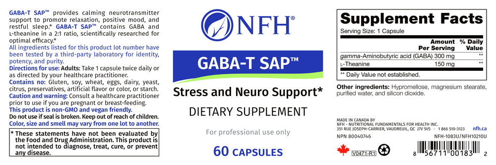 Product image for Gaba-T SAP.