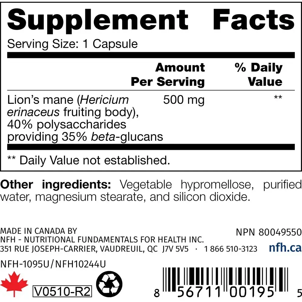 Product image for Hericium Erinaceus SAP (Lion's Mane).