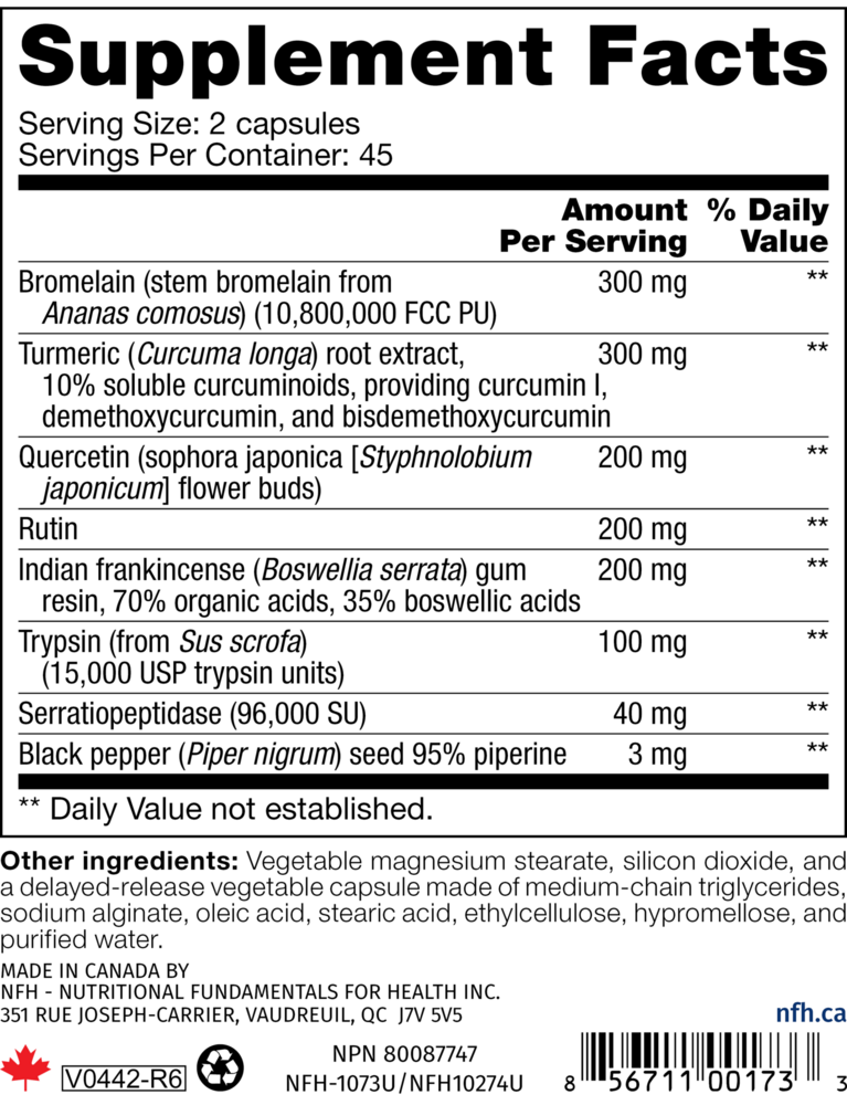 Product image for InflaCalm SAP.