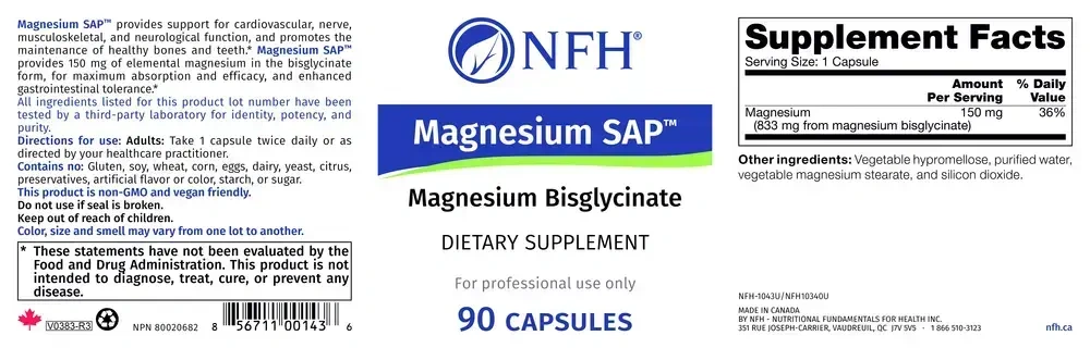 Product image for Magnesium SAP.