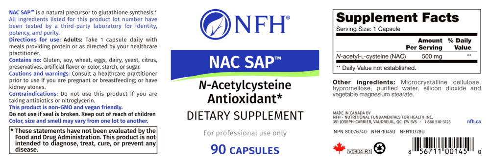 Product image for NAC SAP.