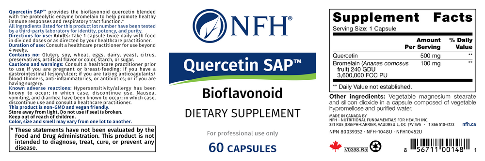 Product image for Quercetin SAP.