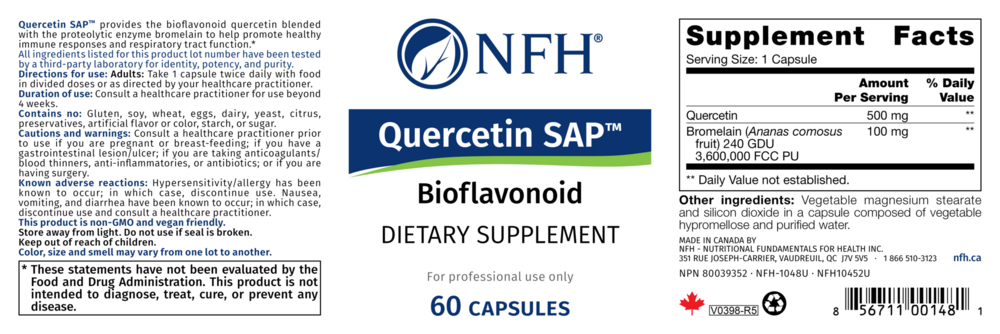 Product image for Quercetin SAP.