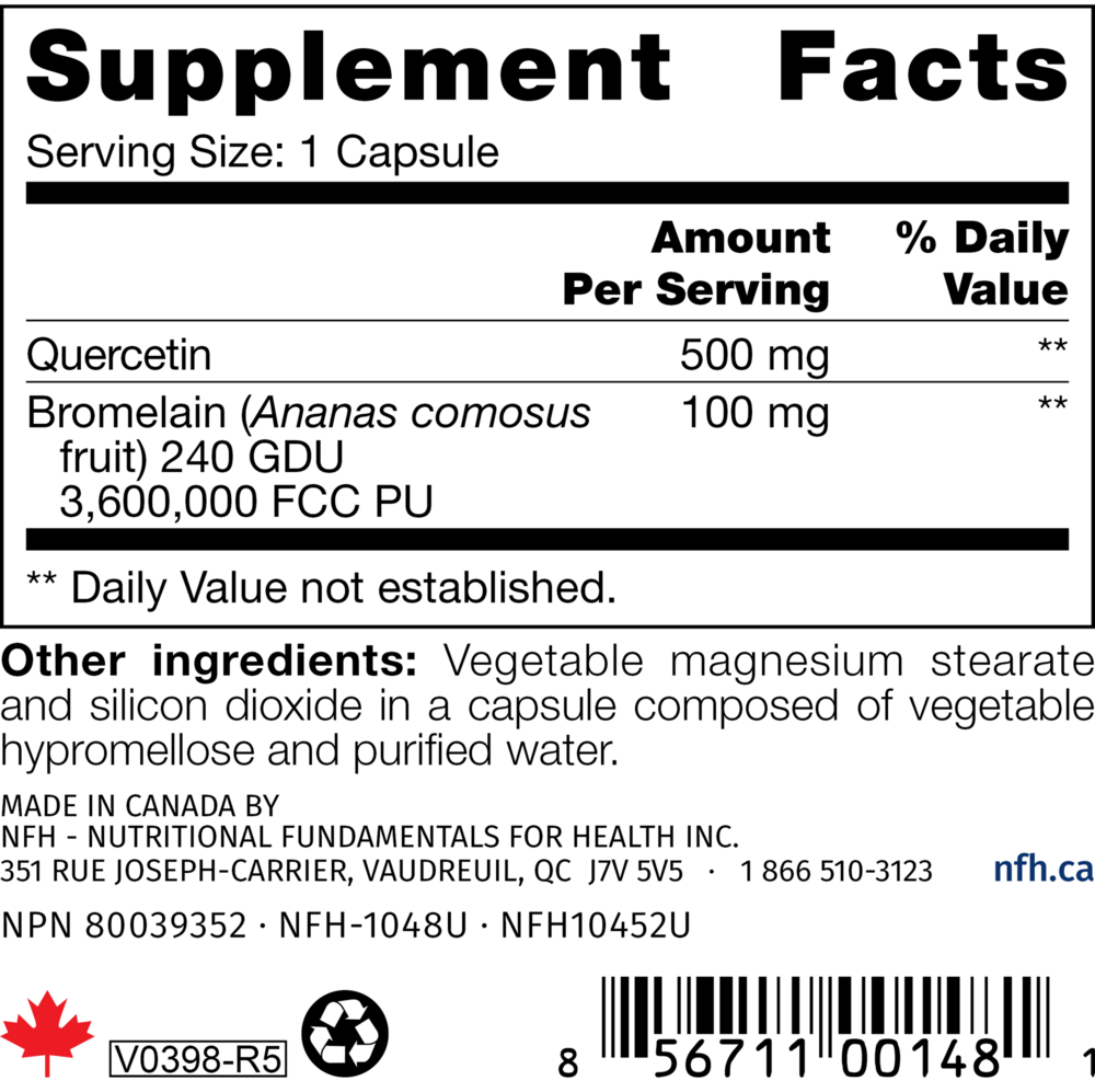 Product image for Quercetin SAP.