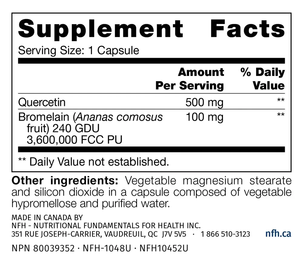 Product image for Quercetin SAP.