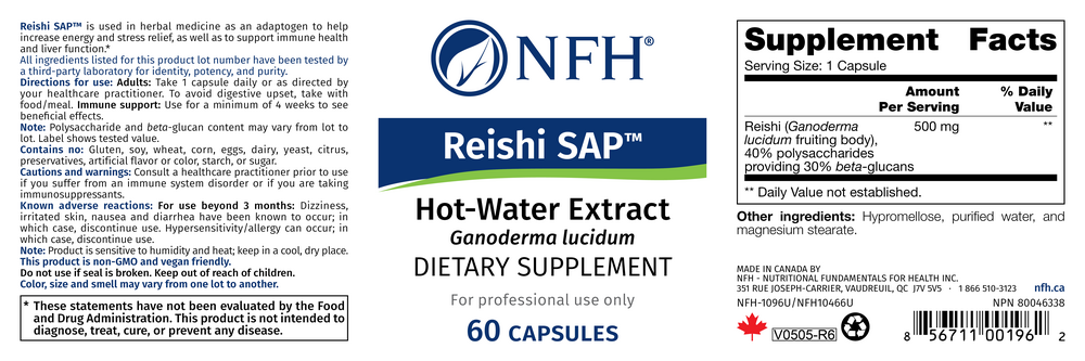 Product image for Reishi SAP.