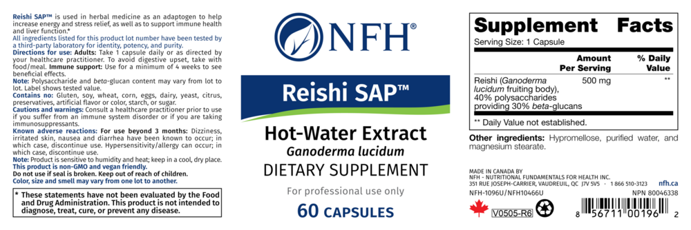 Product image for Reishi SAP.