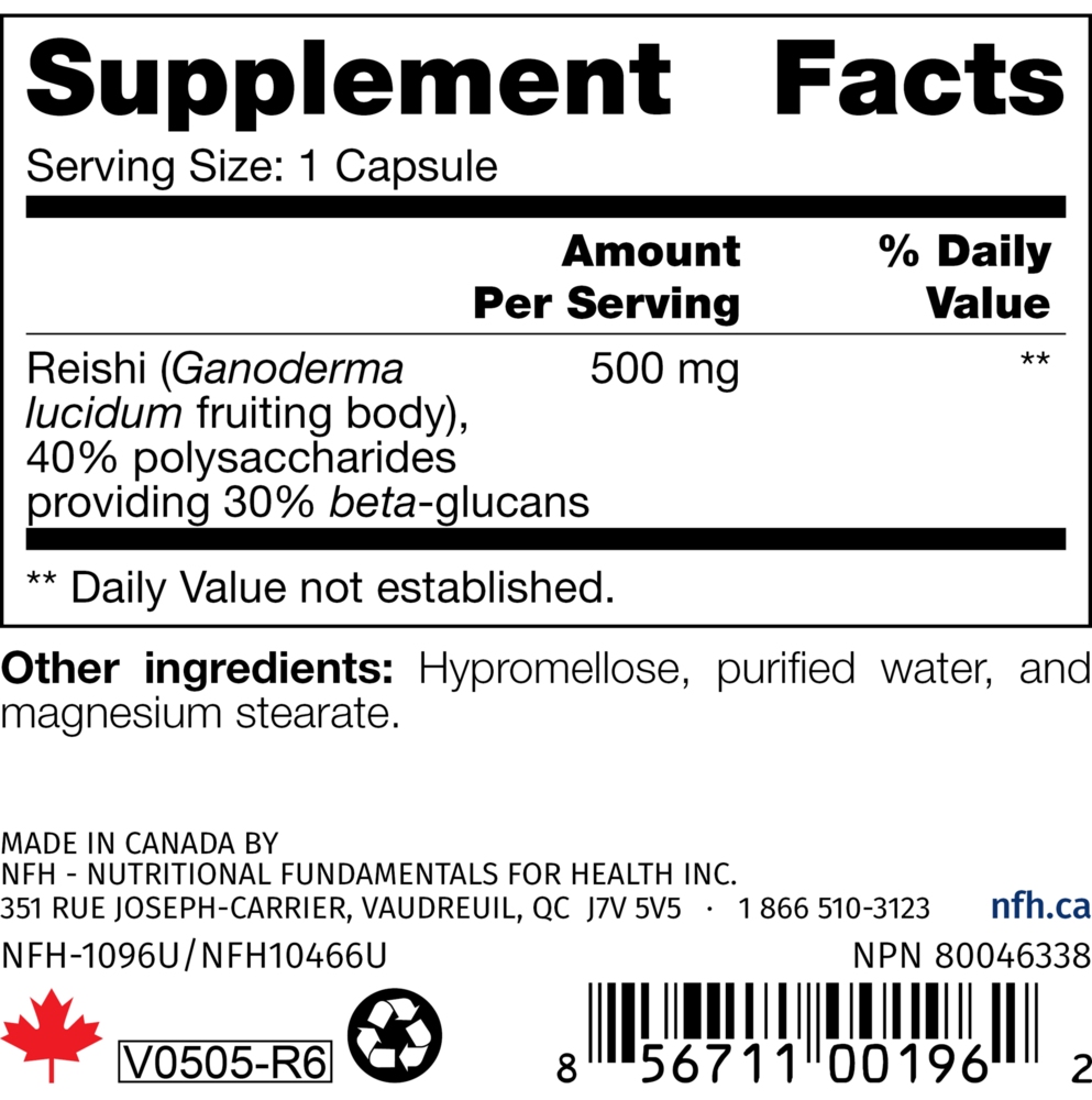 Product image for Reishi SAP.