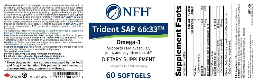 Product image for Trident SAP 66:33.