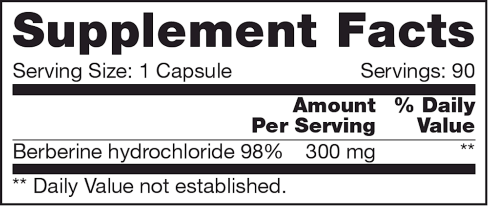 Product image for Berberine SAP.