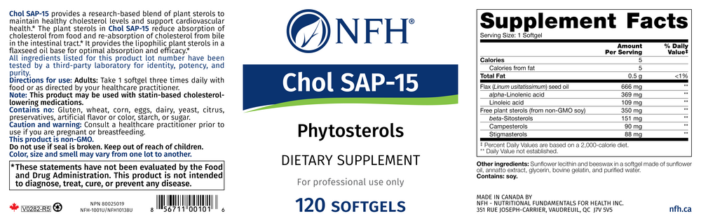 Product image for Chol SAP-15.