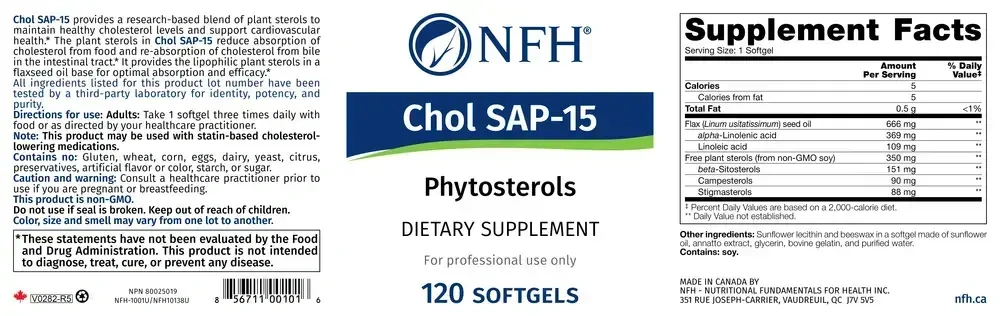 Product image for Chol SAP-15.
