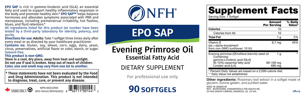 Product image for EPO SAP.