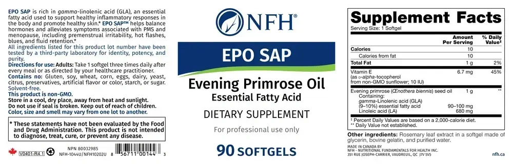 Product image for EPO SAP.