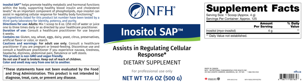 Product image for Inositol SAP.