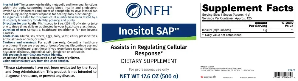Product image for Inositol SAP.