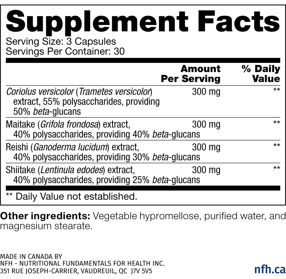 Product image for Mushroom Complex SAP.