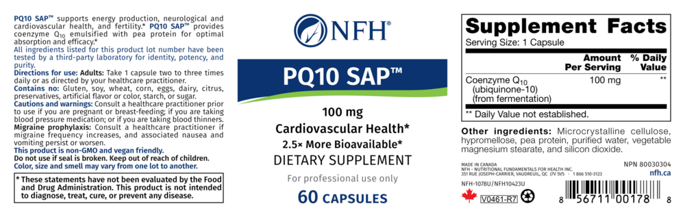 Product image for PQ10 SAP.