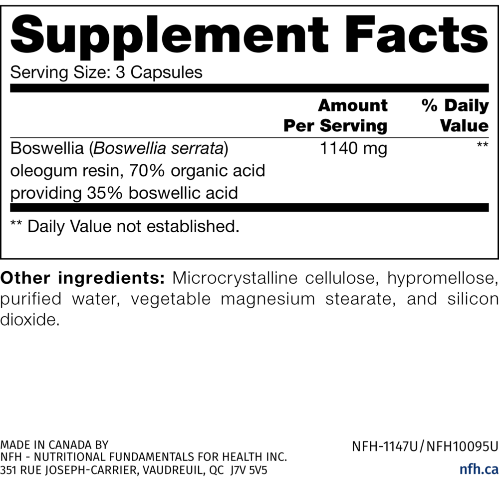 Product image for Boswellia SAP.