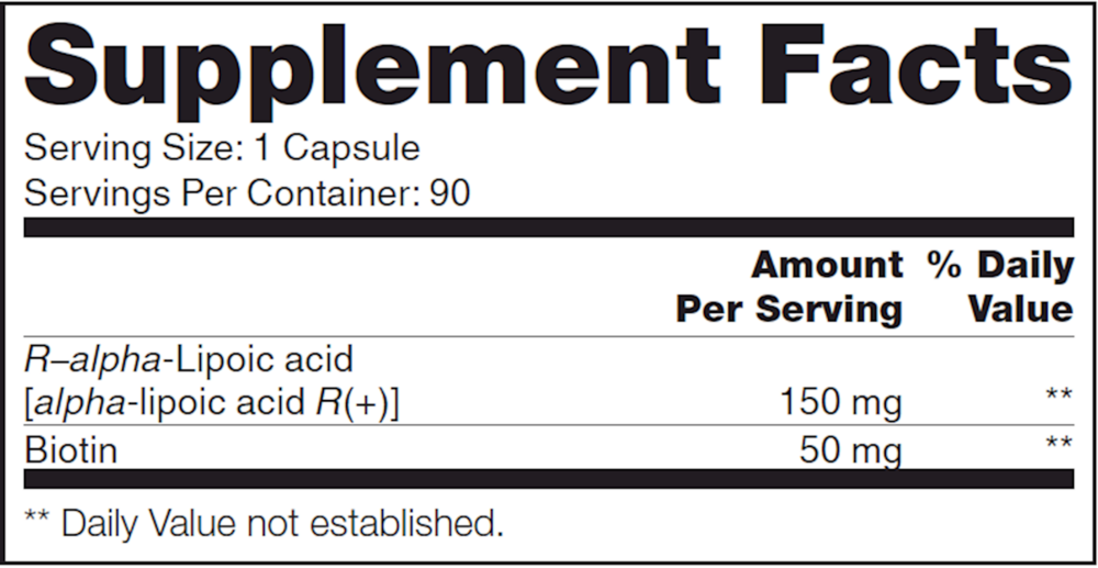 Product image for ALA R+ SAP.