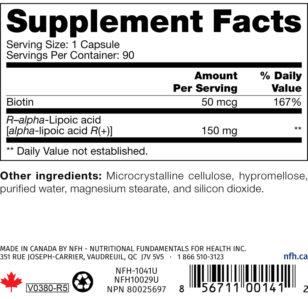 Product image for ALA R+ SAP.