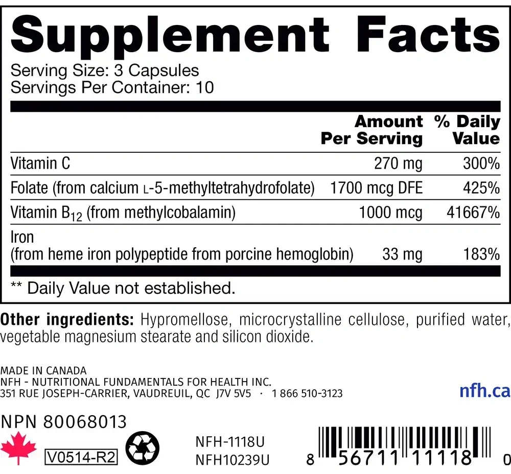 Product image for Heme Iron SAP.