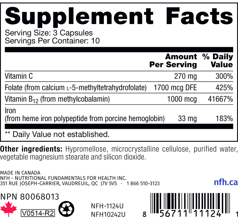 Product image for Heme Iron SAP.