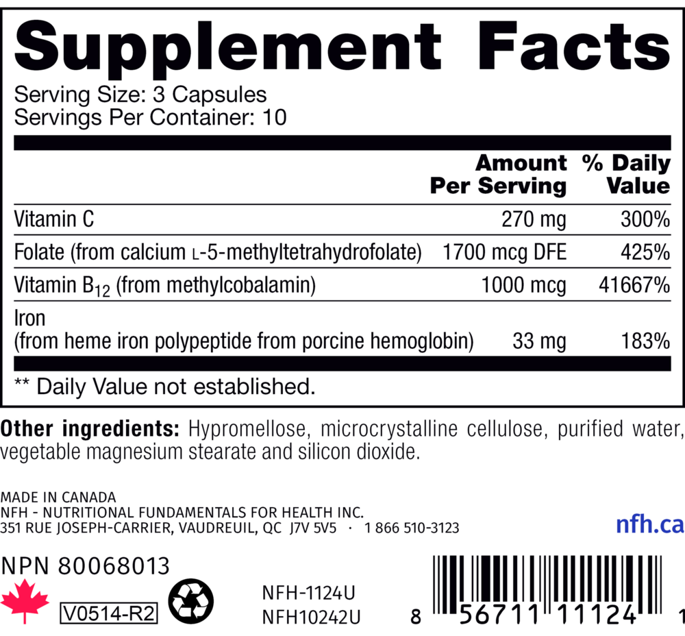 Product image for Heme Iron SAP.