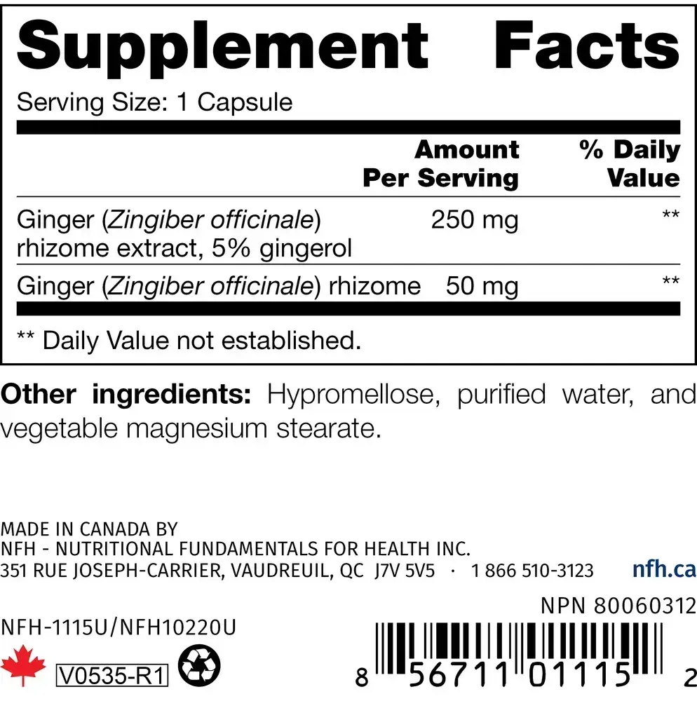 Product image for Ginger SAP.