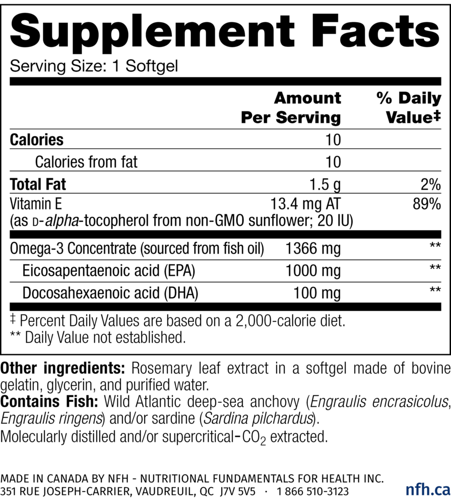 Product image for High-EPA SAP.