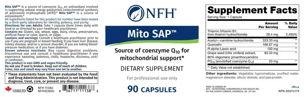 Product image for Mito SAP.